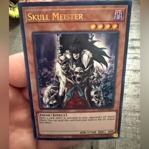 Yu-Gi-Oh! Skull Meister Card